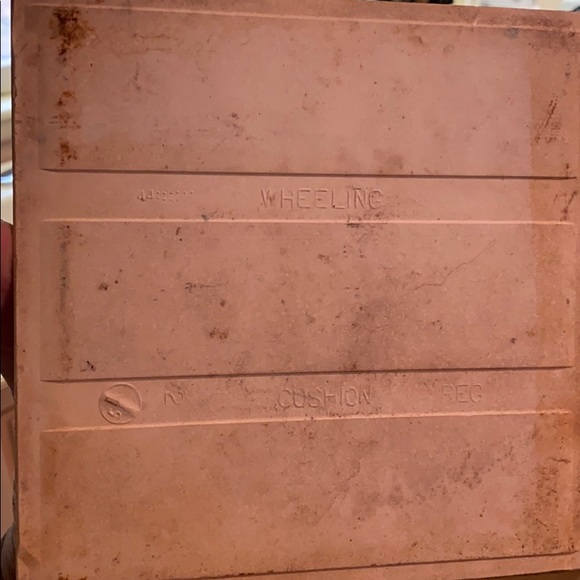 Vintage Wheeling Hand Painted Bird Tile - Picture 2 of 2